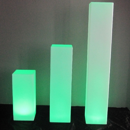 GD212+GD213+GD215 Luminous cube pillar